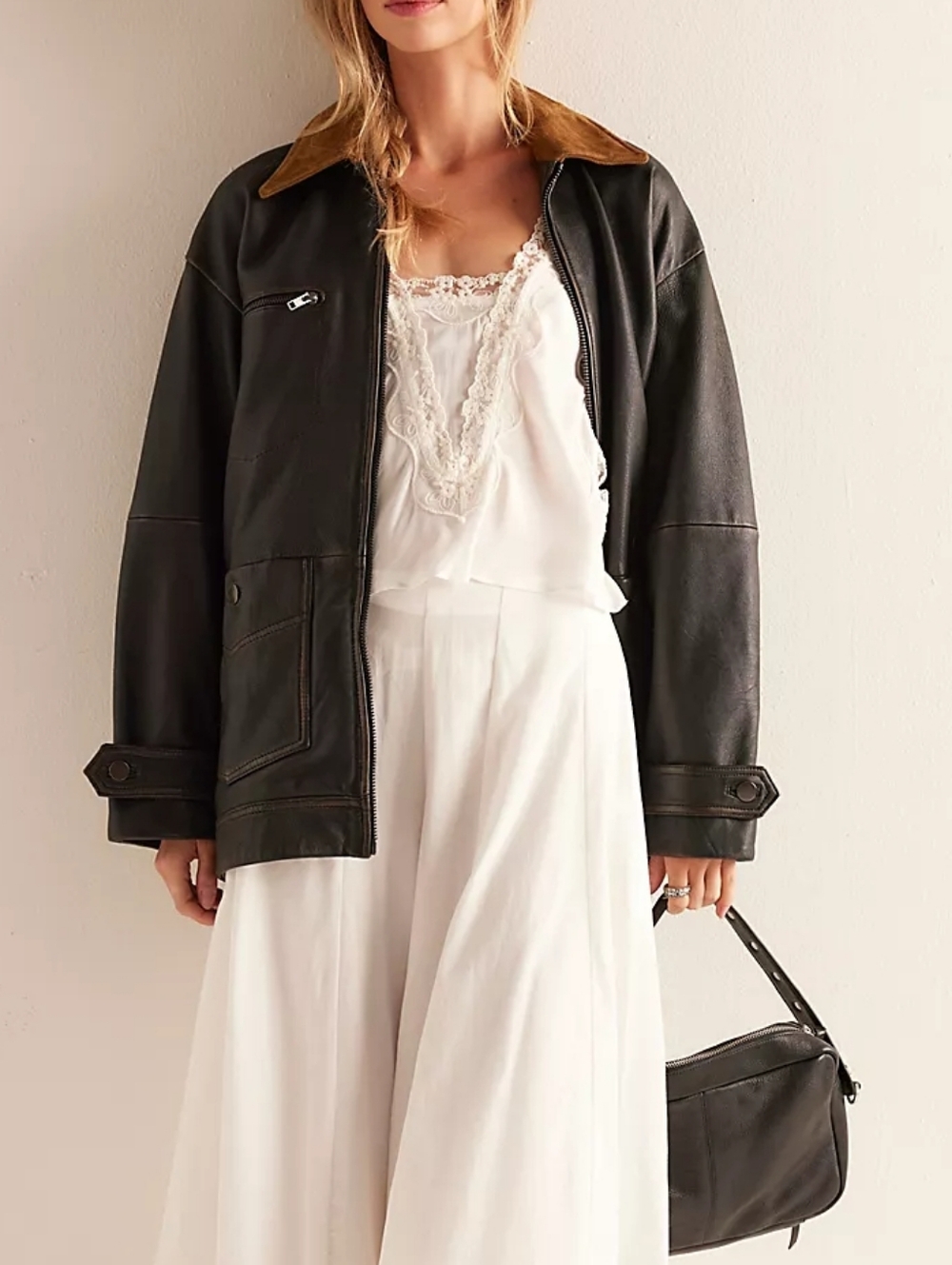 Free People NWOT Someone Like You Cami in Bright Pink sz LRG - Picture 8 of 16